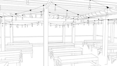 Visual Novel BG - Lineart 2