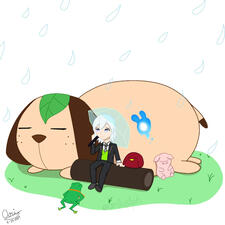 Sitting in the Rain